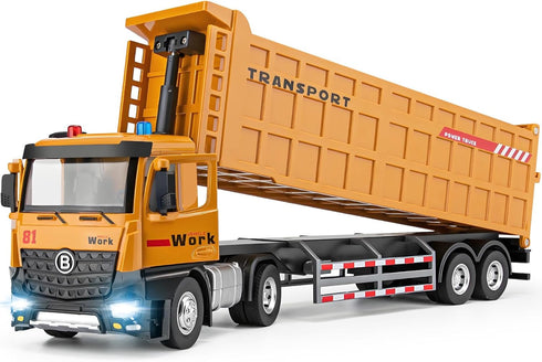 HAPYAD Dump Truck Toy for 3 4 5 6 7 Years Old