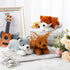 Skylety 3 Pcs 7.87 Inches Dog Stuffed Animal Plush, Soft Plush Dog Pillow Toy Fluffy Puppy Set for Christmas