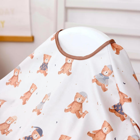 Happy Flute Long Sleeve Baby Bib-Mess Proof Baby Feeding Bibs with Adjustable Design for Babies during Eating