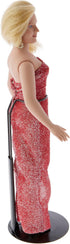 Plymor DSP-70B Black Adjustable Doll Stand, Pack of 6, fits 12-17 inch Dolls, Waist 2.25-2.75 inches Wide