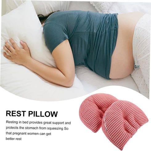 TOYANDONA U-Shaped Pregnancy Pillow Multifunctional Maternity Support Cushion Soft Comfortable Rest Pillow for Pregnant
