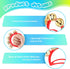 Yeshone 32 Pcs Hand Bells Jingle Bells Bulk, Noise Makers for Kids, Musical Instruments for Parties