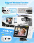 TinyShield 1080P 4X 360 Wireless Baby Car Camera for Newborn Essentials with Auto Night Vision, HD Car Baby Monitor