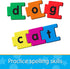 The Learning Journey Magnetic Linking Letters | Set of 40 Colorful ABC Magnets | Lowercase Letters for Toddlers 3+ |