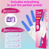 ALLROAD (3 Fake Pregnancy Test Prank Joke False Pregancy Test Kit, Early Result Pregnancy Test Always Turns Positive