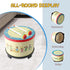 Floor Tom Drum 10 Inch, Colorful Percussion Instrument with 2 Mallets for Child Special Gift.