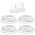 Maymom Baby Bottle Thread Changer for Spectra S1 S2 Pumps, Compatible with Medela Bottles, Includes Duckbills