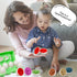 Matching Easter Dinosaurs Eggs for Toddlers, 12 pcs Color & Shape Puzzle Toy, Montessori Educational Gifts for Kids 2-4