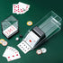 Honoson Blackjack Shoe and Discard Tray, Clear Acrylic Card Dispenser for Playing Cards Discard Holder