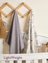 Momcozy 47"x47", Muslin Swaddle Blankets, Breathable and Skin-Friendly Muslin Swaddle, Baby Wraps Shower Gifts & Baby