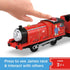 Thomas & Friends Motorized Talking James Engine Toy Train with Sounds, Phrases & Coal Car for Kids Ages 3+