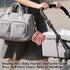YETTASBIN Watermelon Portable Pacifier Holder Case with Metal Hook Buckle & Zipper for Diaper Bag and Stroller