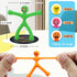 24 PCS Colorful Magnet Man Toys, Rubber Magnetic Man can Join Hands, Very Attractive Magnet Toys for Children, can be Refrigerator Magnet Toys, Very Worthwhile Toys.