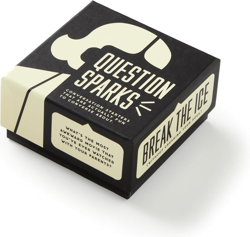 Brass Monkey - Question Sparks - Social Party Game with 200+ Unique Conversation Starter Cards