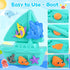 Set 3 4 5 6 PLAY Ocean Color Dough Kit with Sea Animals Molds, Under the Sea Toys for Sensory Play - Boat Whale Shark