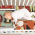 QsirBC Cozy 28x52 Inch Vintage Car Theme Crib Sheets for Boys, Girls Machine Washable Soft Microfiber Fitted Crib Sheet