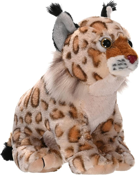 Wild Republic Bobcat Plush - Stuffed Animal Toy - Cuddlekins 12 Inches - Gifts for Kids