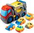 P&C 12.2" Toddler Car Transport Truck Toys for Ages 2-4, Car Carrier