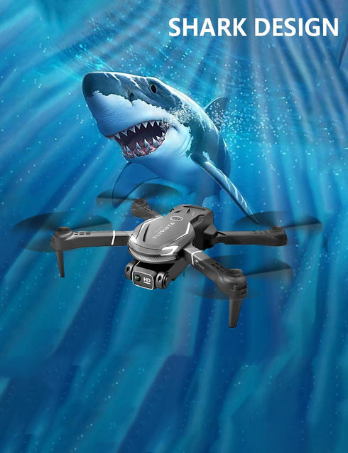 Cool Mini Drone with 1080P Camera for Kids Adults, Remote Control Drone with 3 Batteries, One-Click Take Off, Gifts