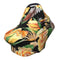 Schgap Wildflower Yellow Baby Car Seat Covers Canopy, Nursing Cover Breastfeeding Baby Carrier