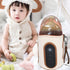 Nurnesy 26 Bottle Warmer Bag for Baby, Portable Bottle Warmer Cover Levels USB Milk Heating Bag Portable Lightweight