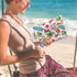 Summer IAXIC Wet Dry Bag, Wet Bag for Swimsuit, Diaper Sunscreen Large Zipper Pouch Waterproof Pouch, Beach Bags