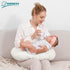 Nursing Pillow Cover, Plush Dot Breastfeeding Pillow Cases Slipcover Pillow Sham (Beige)