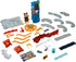 Matchbox Transportation Center Playset, 5 Levels with 1:64 Scale Taxi, Boat, Helicopter & Food Vendor Features