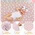 4 Pack 52" 28" Set, SmoothNovelty Silly Goose Crib Fitted Sheet for Boys Girls - x Fitted Baby Sheet with Goose