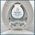 Todays Kids Anti-Slip Baby Training Toilet Seat for Toddlers - Comfortable & Soft Cushion, Secure Grip Handles - Splash