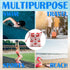 HDHBP Summer Cherry Wet Bag for Swimsuit Dirty Clothes Yoga Gym Diaper, Wet Dry Bag, Beach Vacation Essential