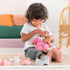 Set 12-Inch 11-Piece Set Baby Doll Accessories Care for Dolls - Baby Doll Accessories with Diaper Bag, Bottle, Bib