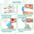 24 Pack Fennoral Easter Bunny Craft for Kids Make You Own Easter Rabbit Foam Stickers Ornament DIY Easter Arts