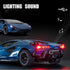 Lambo Toy Car Sian FKP3 Die-Cast Model with Lights and Sound Pull Back Toy for Boys Age 3-6