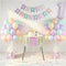 Bapukzy First Birthday Decorations for Girl - Complete Party Set with High Chair
