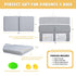 Elbow Set, Bath Kneeler and Rest Pad Quick Dry Baby Bath Kneeling Pad Thick Soft Non-Slip Baby Bathtub Mat for Baby
