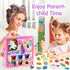 PLAY Unicorn Playdough Sets for Kids Ages 4-8, Ice Cream Set DIY Toy, Safe & Non-Toxic Playdough Set for Girls