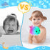 2024 Upgraded Baby Bath Toys, Girls Water Table Pool Toys Light Up Bath Toys for Kids Ages 1-3 Babies 6-12-18 Months, Pink Whale Sprinkler Spray Bathtub Toys Toddlers, Baby Girls Shower Newborn Gifts
