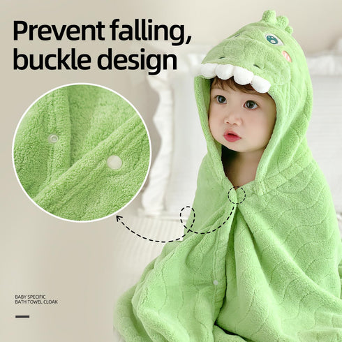 BESVIP 31X47 2-Pack Set Toddler Hooded Bath Towel Unisex Baby Bath Towels Absorbent Soft Boys Girls Bath Towel Bathrobe