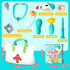 Doctor Kit for Toddlers 3-5 - Preschool Pretend Play Medical Kit with Stethoscope