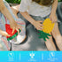 4 Pack Fidget Toys - Fruit Silicone Sensory Fidget Poppers for Stress Relief and Educational Pop Toys