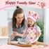 GIFTINBOX Kids Cooking and Baking Chef Set, 25PCS with Kids Apron, Chef Hat & Utensils, Birthday Toys for 3-8 Yr Olds