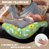 Hechitok Butterfly Flower Nursing Pillow Covers Slipcovers for Breastfeeding Moms, Ultra Soft Breathable Feeding Pillow