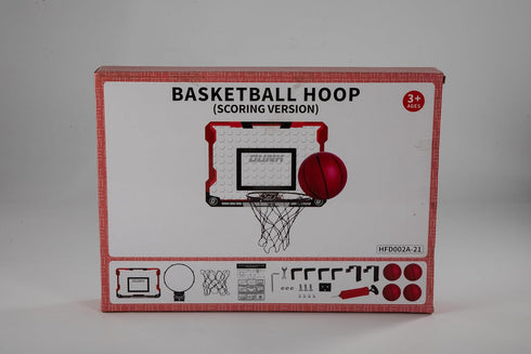 TEMI Indoor Basketball Hoop for Kids - Mini Basketball Hoop with 4 Balls, Toys for Ages 3-12