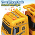 3 4 5 6 25" Truck,3 1 3 4 5 6 SpringFlower Toddler Boy Toys, Construction Carrier Toy with Excavator and Dump in Truck