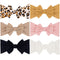 Baby Girl Nylon Headbands with Bows - Newborn Infant Toddler Hair Accessories