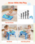 Playset 1-3, 133 6+ VEVOR Baby DJ for Toddlers Educational Musical Table Toys with Sound Sources, Recording and LED DJ