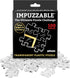 Funwares - ImPuzzable Insanely Impossible Puzzle - 100-Piece Clear Acrylic Puzzle for Adults, Unique Pieces
