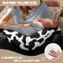 Psesaysky Cow Print Baby Nursing Pillow Cover Breathable Durable Neutral Breastfeeding Pillow Cover Soft Nursing Pillow