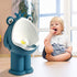 FIABC Potty Training Urinal Boy Urinal Kids Toddler Pee Trainer Bathroom Funny Baby Training PottiesDEEP Blue